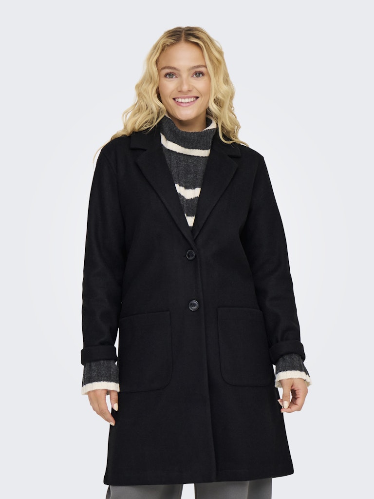 Chaqueta JDY Jdymellow L/S Midi Jacket Otw Icc 15335626 Black