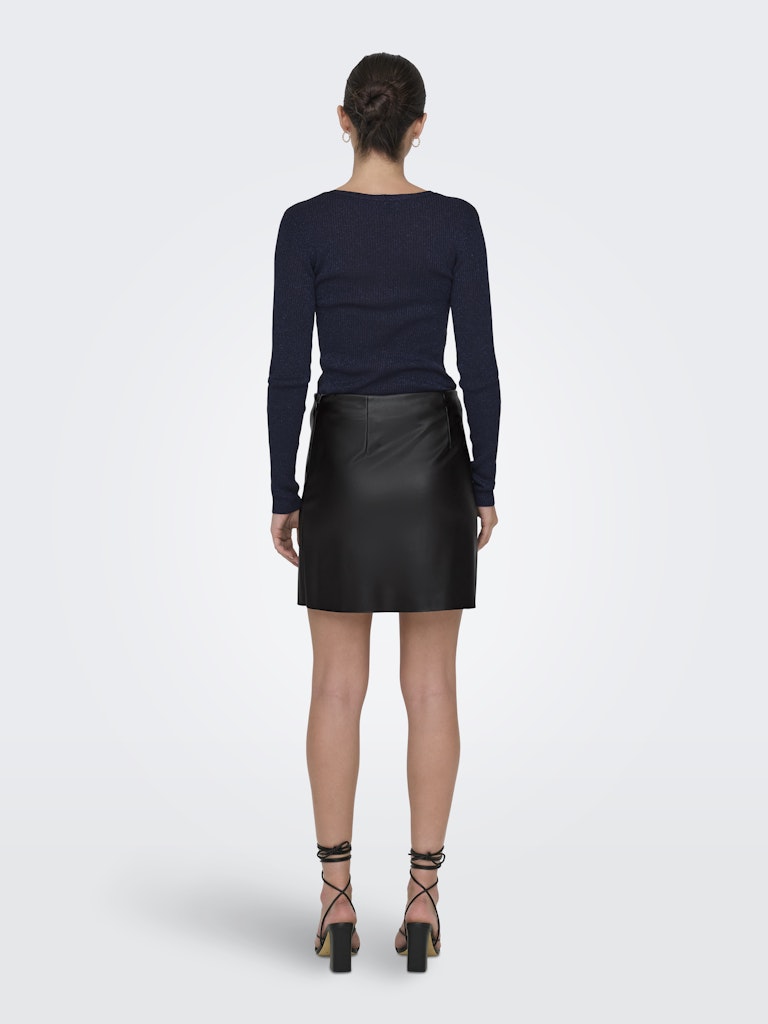 Falda JDY Jdyblair Mw Faux Short Skirt Pnt Dia 15335529 Black