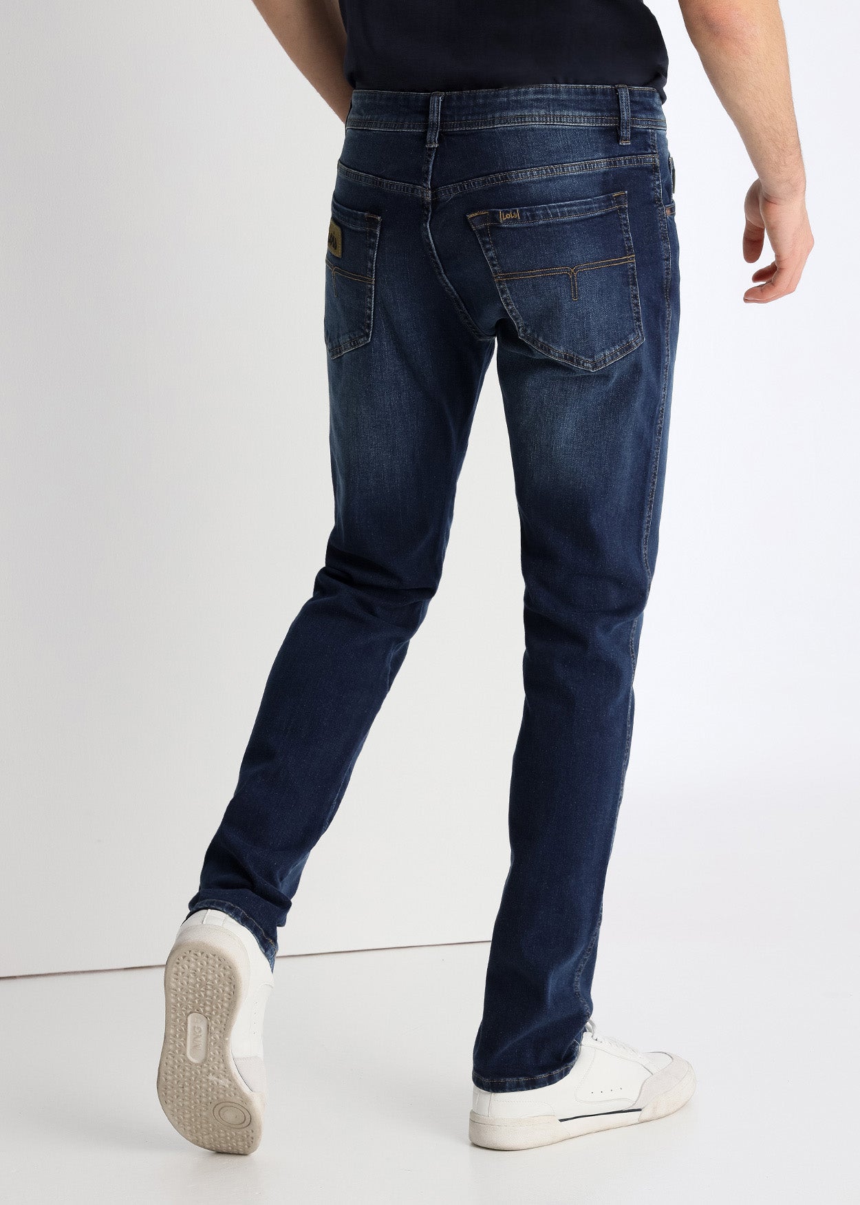 Marvin-Bowie Jeans Regular Tiro Medio Medium Dark Blue 951