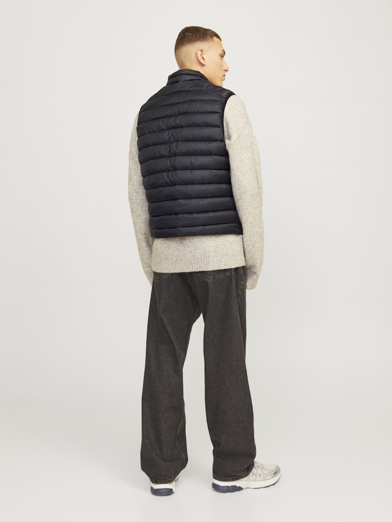 Jack & Jones Jjesprint Bodywarmer Collar Noos 12258457 Black Solid