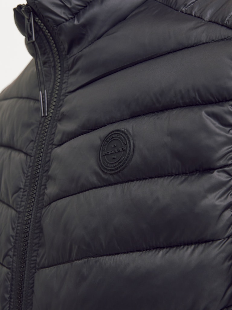 Jack & Jones Jjesprint Bodywarmer Collar Noos 12258457 Black Solid