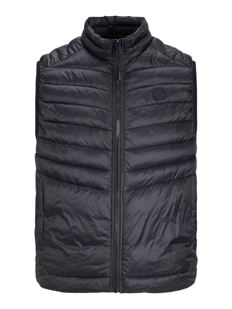 Jack & Jones Jjesprint Bodywarmer Collar Noos 12258457 Black Solid