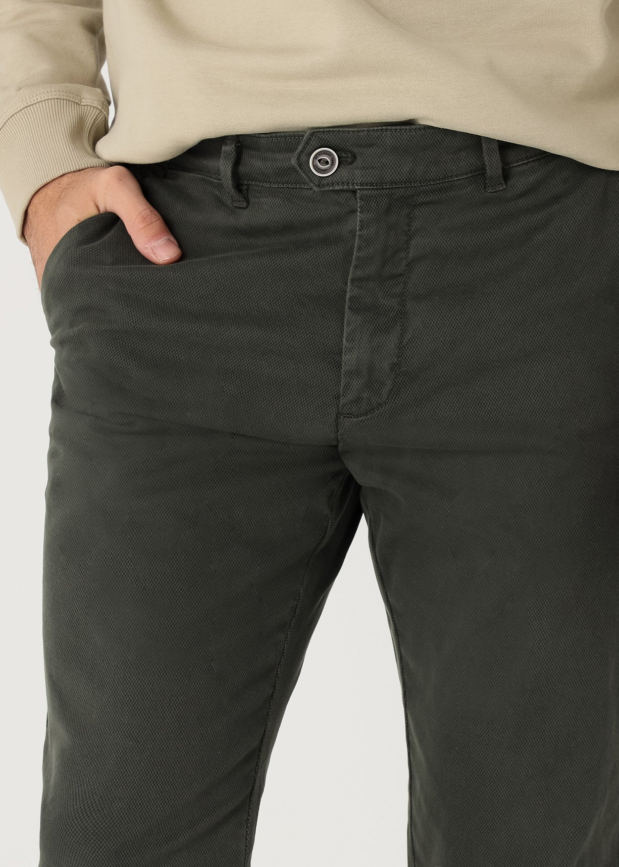 Pantalon Chino Slim Tiro Medio Textura Print Bendorff 803225449276