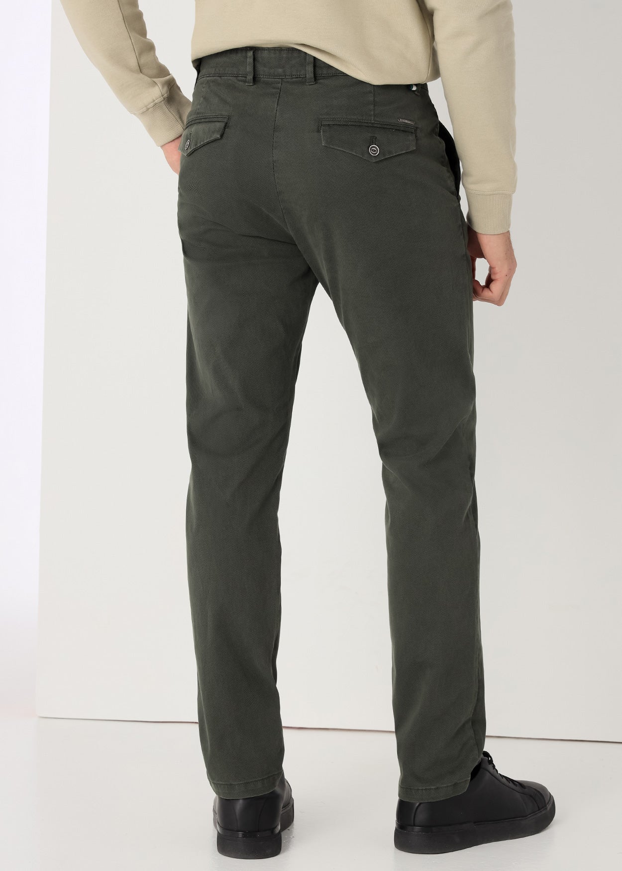 Pantalon Chino Slim Tiro Medio Textura Print Bendorff 803225449276