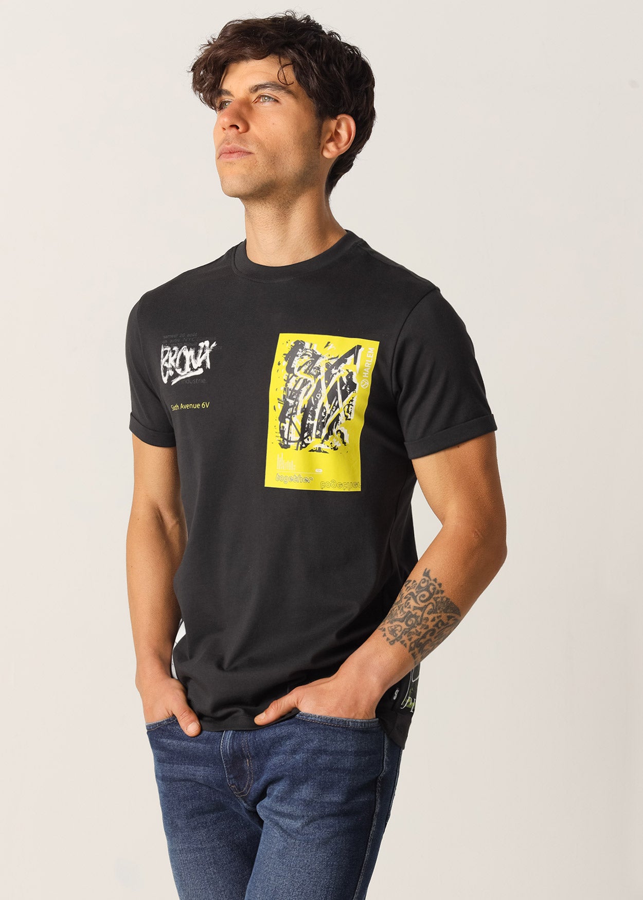 Camiseta Manga Corta  Fullprint Street  399