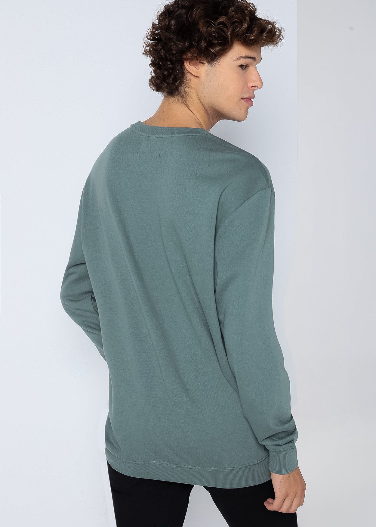 Sudadera Cuello Caja Texto Happiness 377