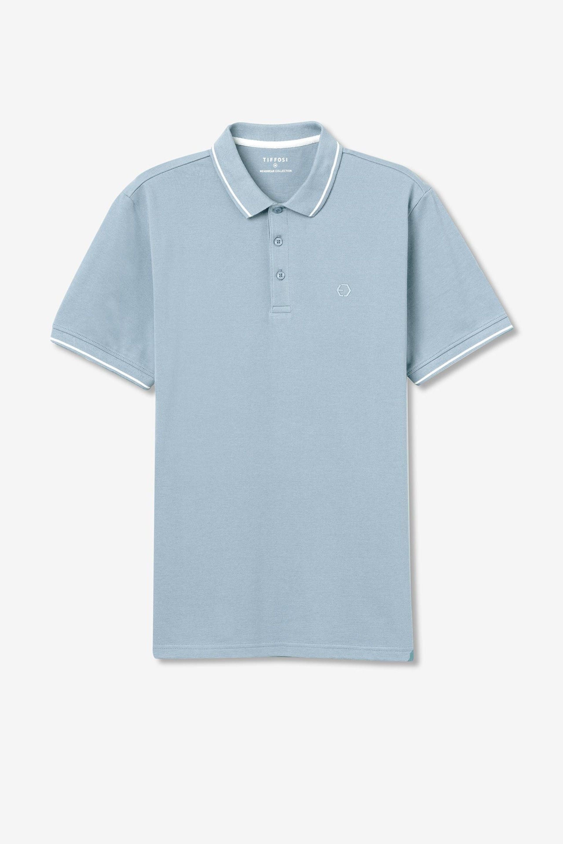 Polos Tiffosi Jeremy 10054684 786 Azul Niebla