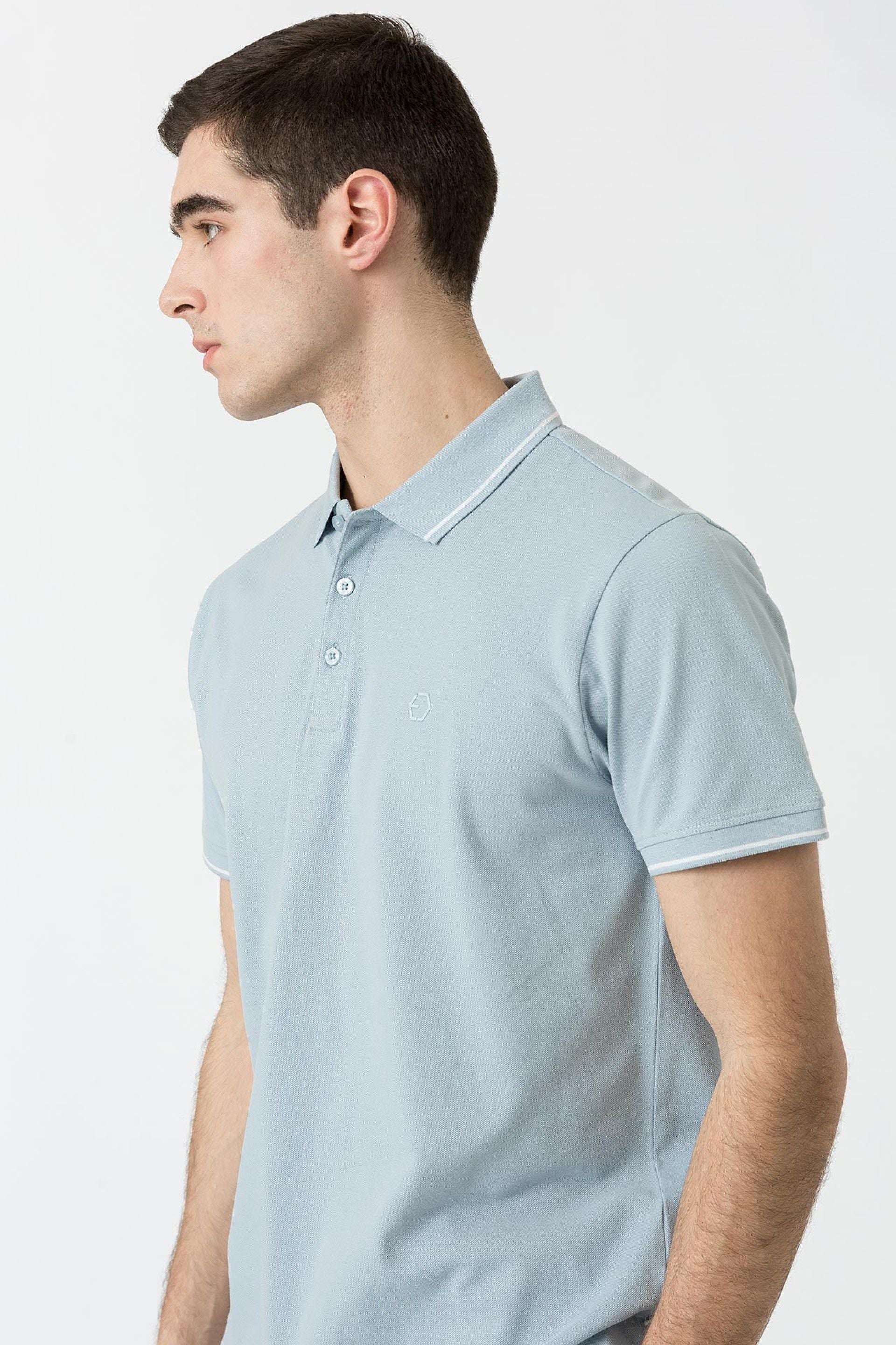 Polos Tiffosi Jeremy 10054684 786 Azul Niebla