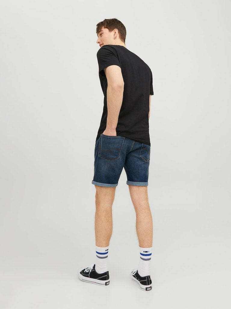 Jjirick Jjoriginal Shorts Am 626 Blue Denim