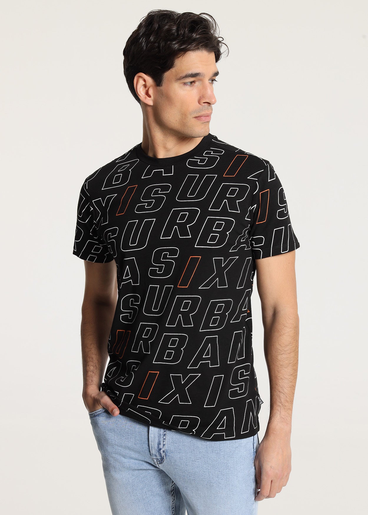 Camiseta Six Valves Manga Corta Full Print Six color 399