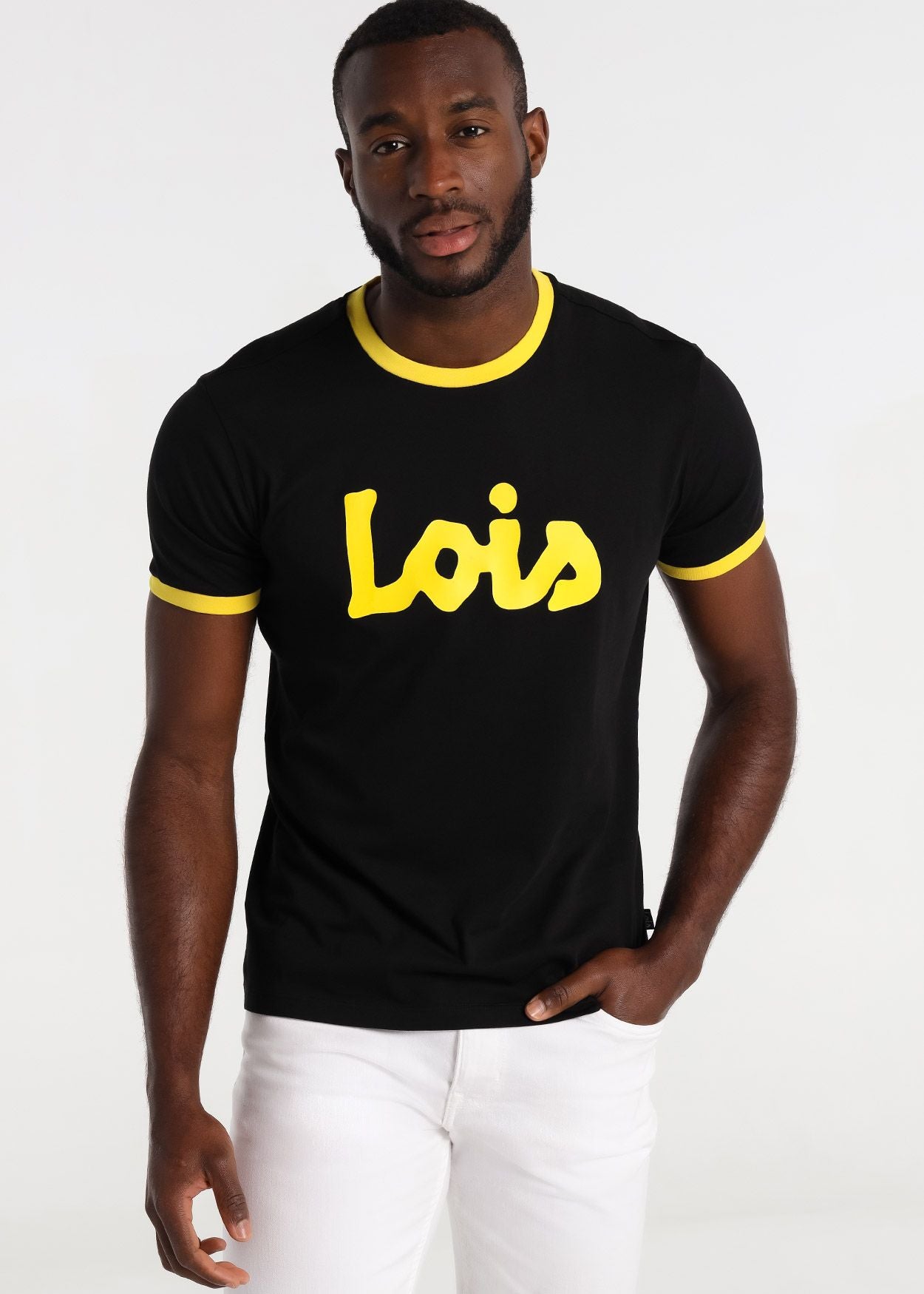 Starsky-Pong Camiseta M/C Rib  Contrastes Logo