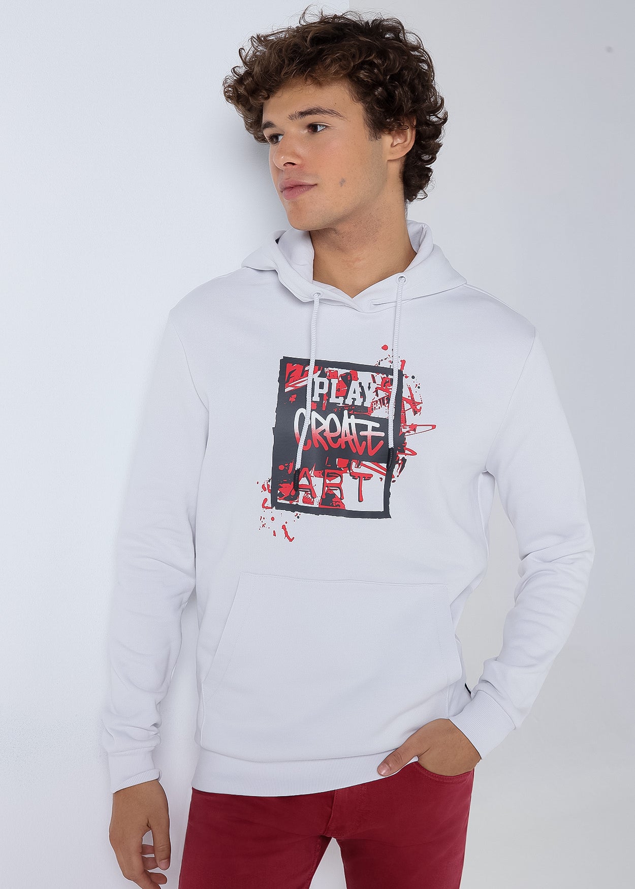 Sudadera Capucha Canguro Grafica Street Art  393