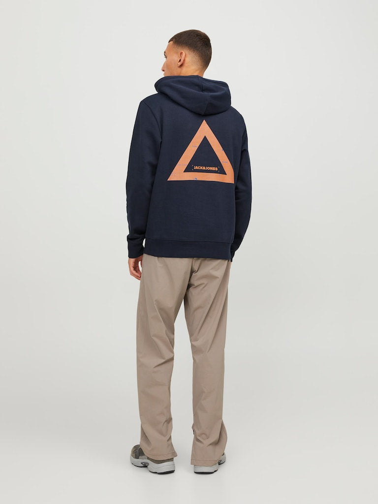 Jcowaffle Backprint Sweat HoodNavy Blazer