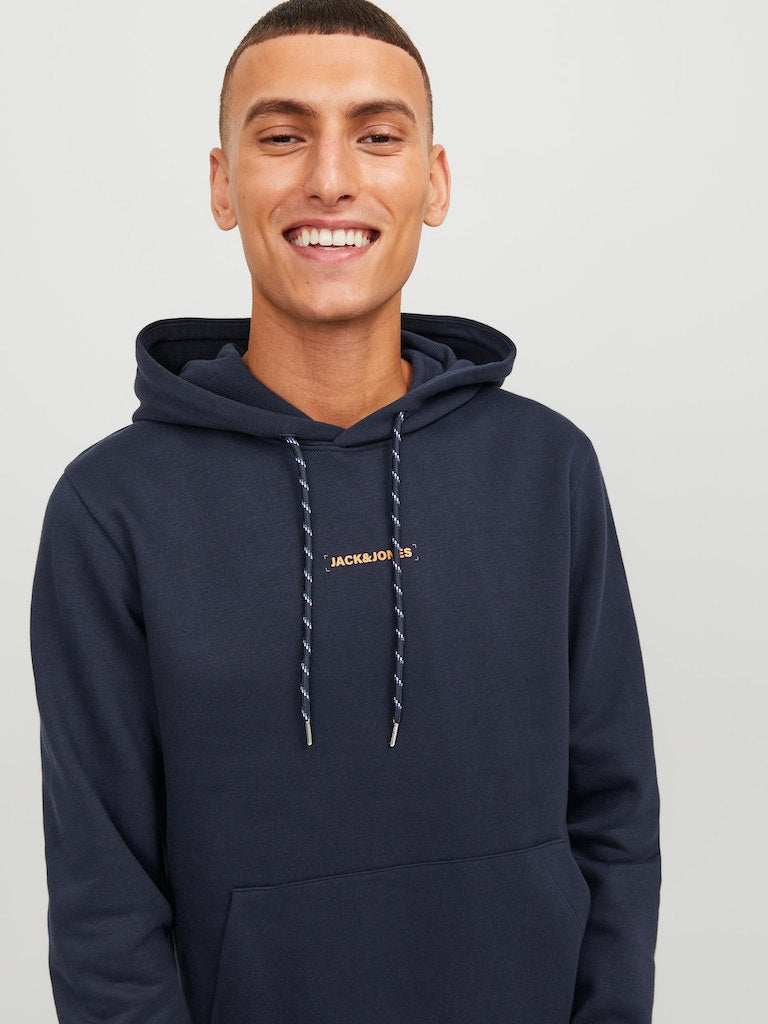 Jcowaffle Backprint Sweat HoodNavy Blazer