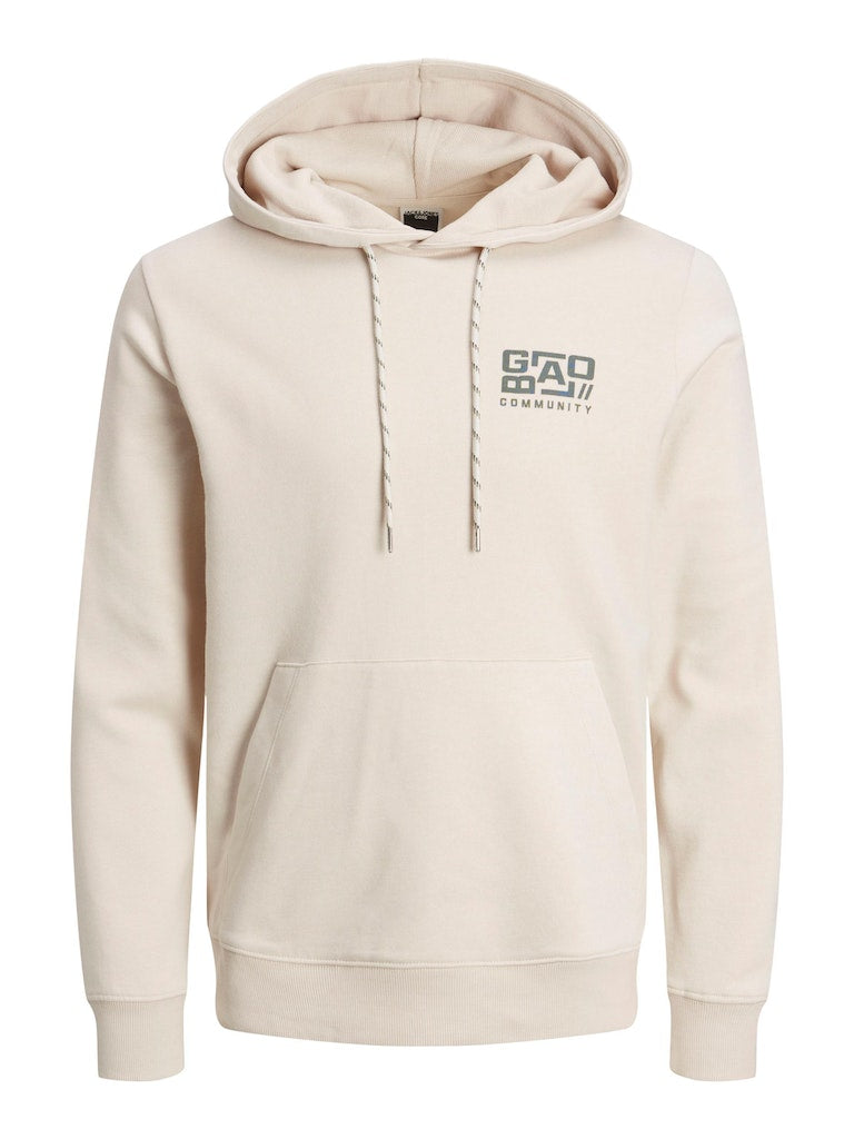 Jcowaffle Backprint Sweat HoodMoonbeam