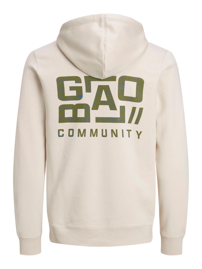 Jcowaffle Backprint Sweat HoodMoonbeam