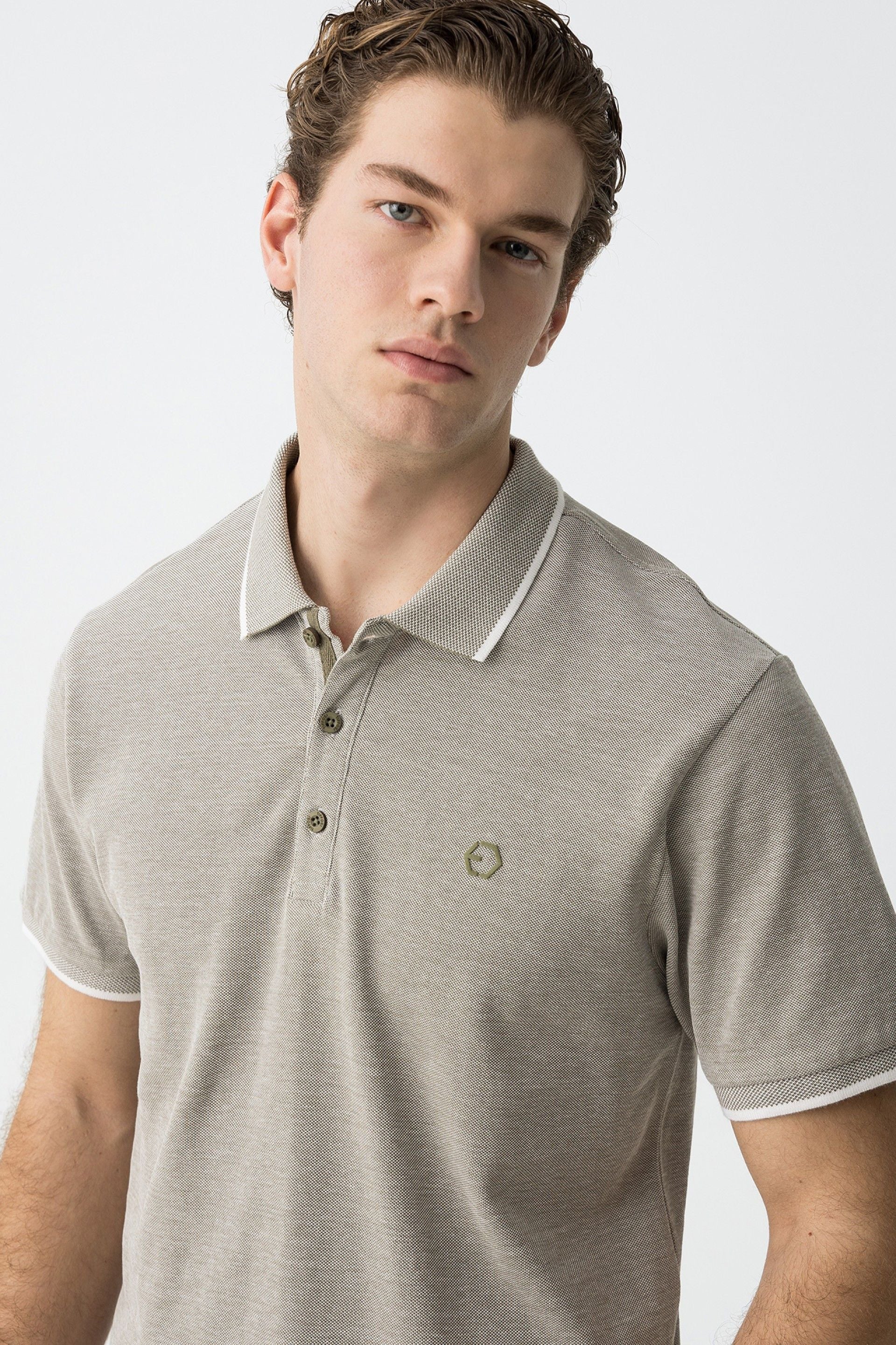 Polos Tiffosi Theo 10054107 829 Verde Cascada
