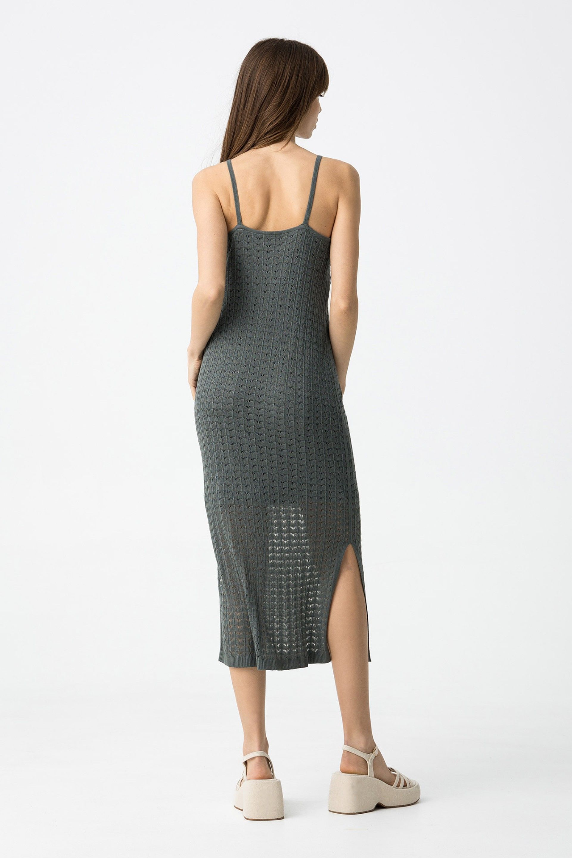 Vestidos Tiffosi Menippe_1 10059016 055 Gris Azulado