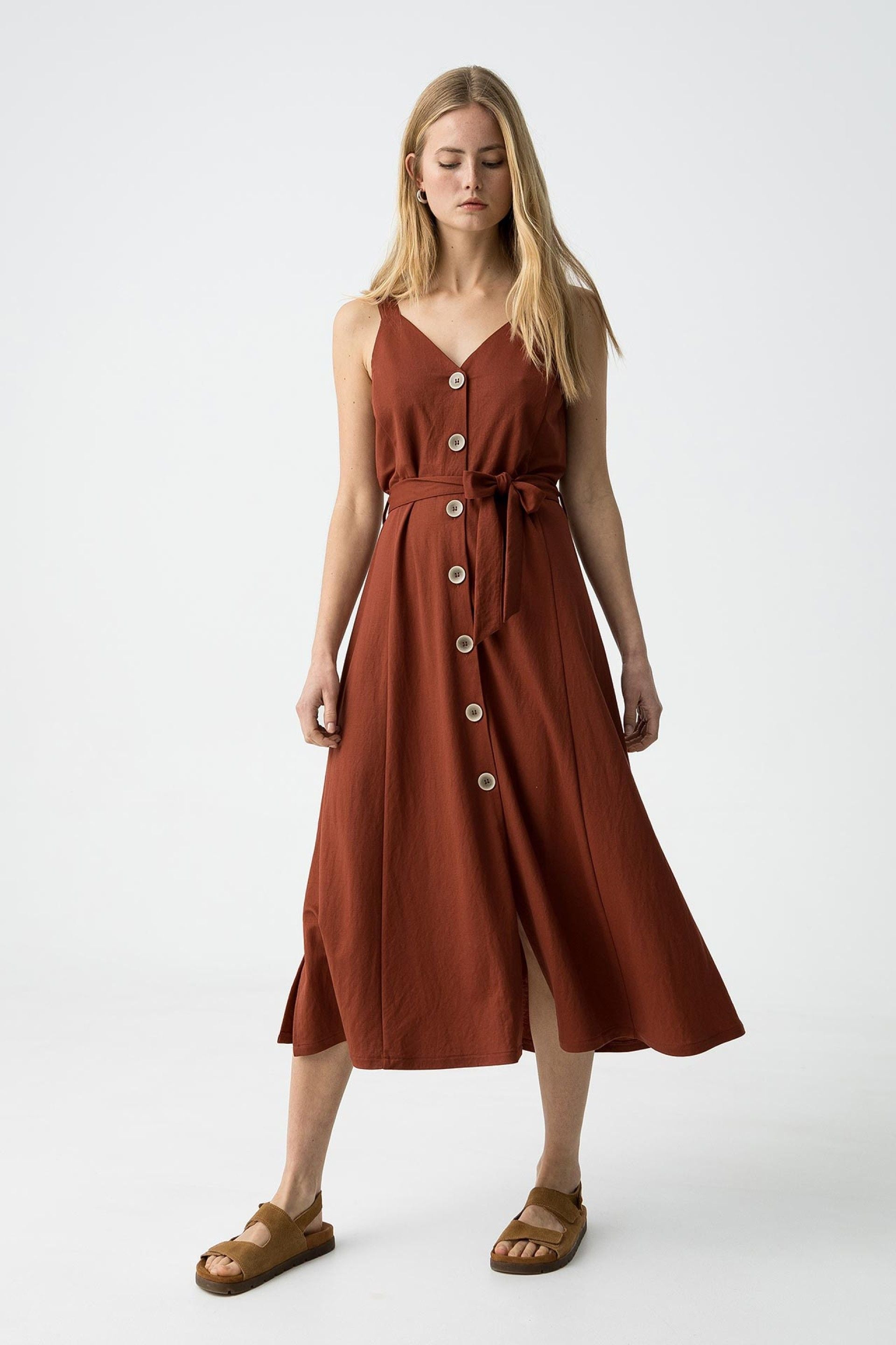 Vestidos Tiffosi Shara_5 10059228 447 Ketchup