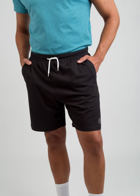 Bermuda Felpa Logotipo Privata Modelo PRI2081 Black