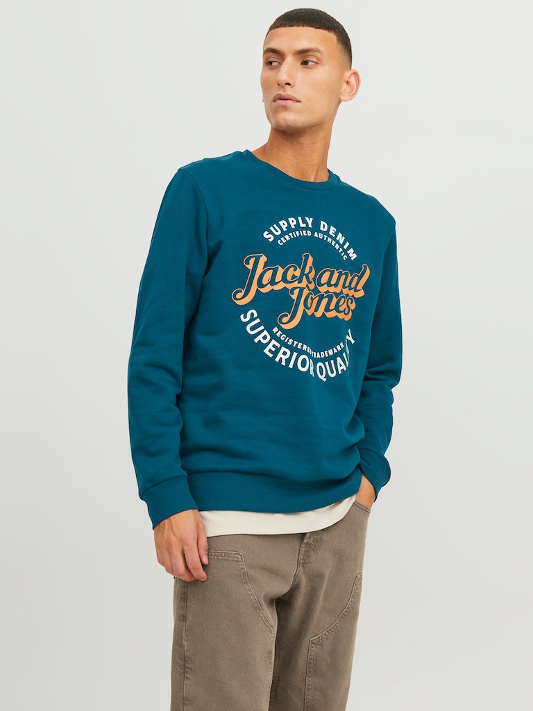Jjmikk Sweat Crew NeckSailor Blue BIG