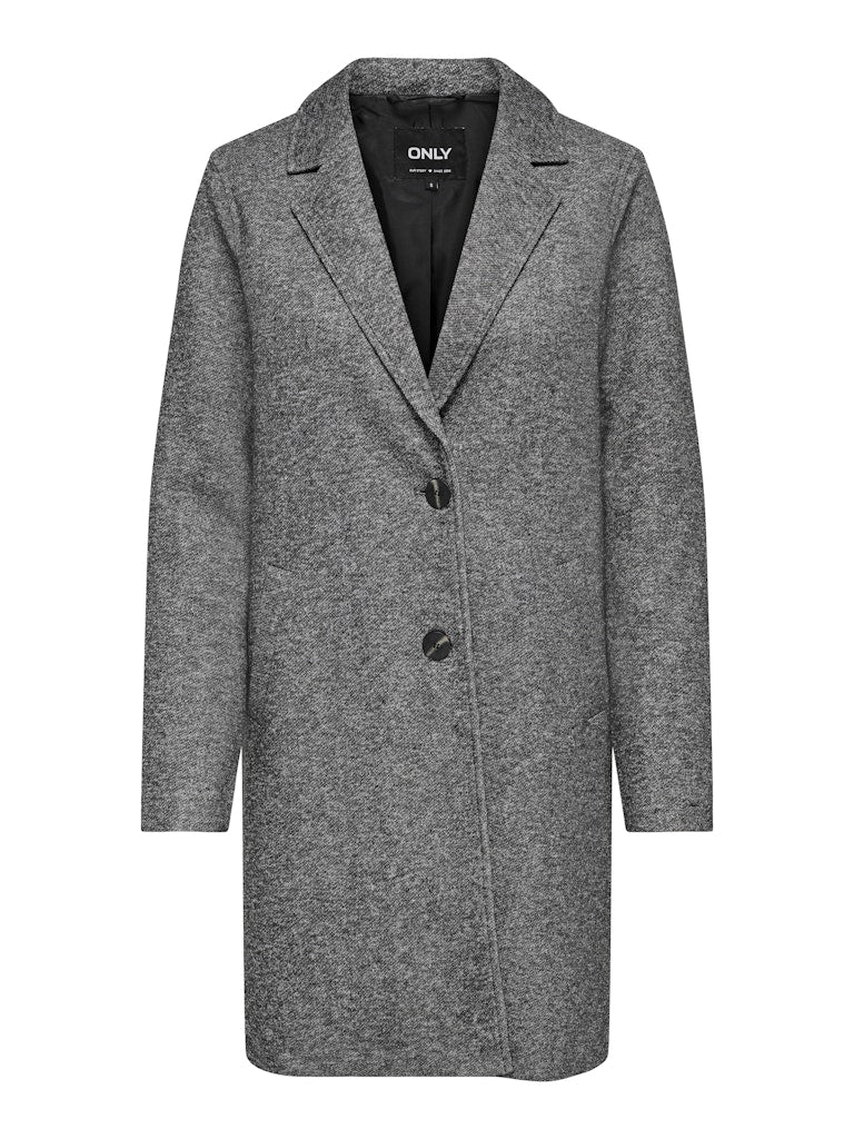 Only Onlsedona Life Carrie Coat Cc Otw 15321862 Dark Grey Melange