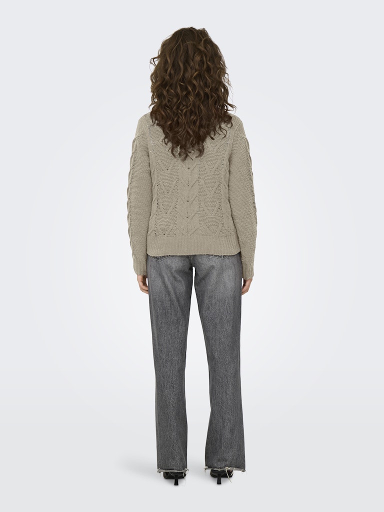 JDY Jdyjosia Fay L/S Cable Pullover Knt 15330720 Trench Coat