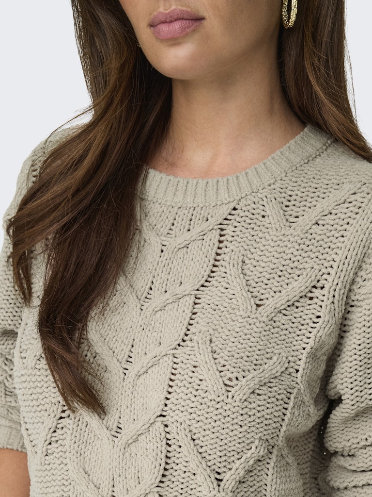 JDY Jdyjosia Fay L/S Cable Pullover Knt 15330720 Trench Coat