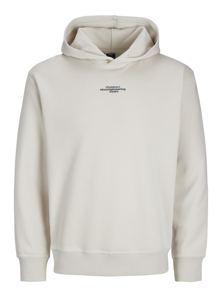 Jack & Jones Jcoalpha Mountain Print Sweat Hood Jack & Jones Sweatshirt 12266504Moonbeam