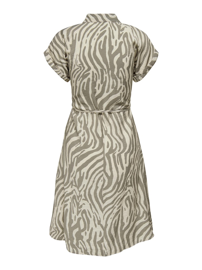 Jdycamille S/S Shirt Dress Wvn Tapioca Mermaid Zebra jdy