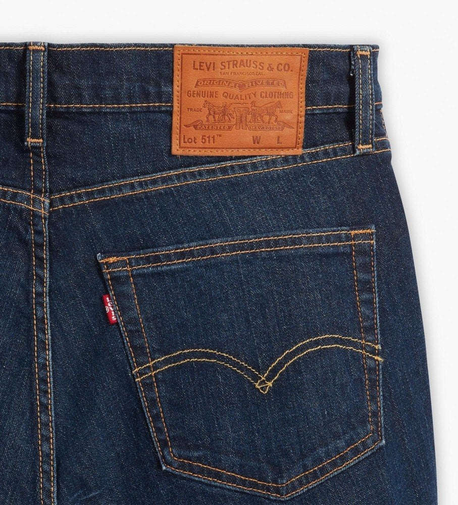 511™ SLIM KEEPIN IT CLEAN Med Indigo - Worn In