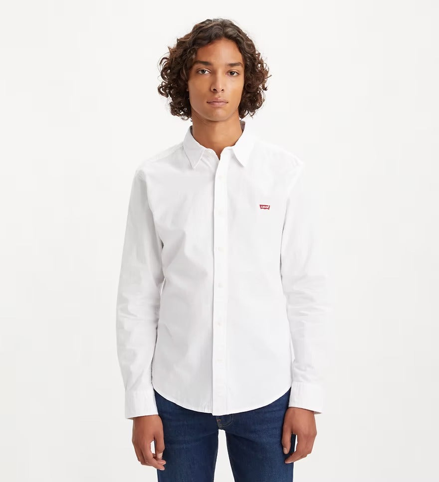 LS BATTERY HM SHIRT SLIM WHITE Neutral