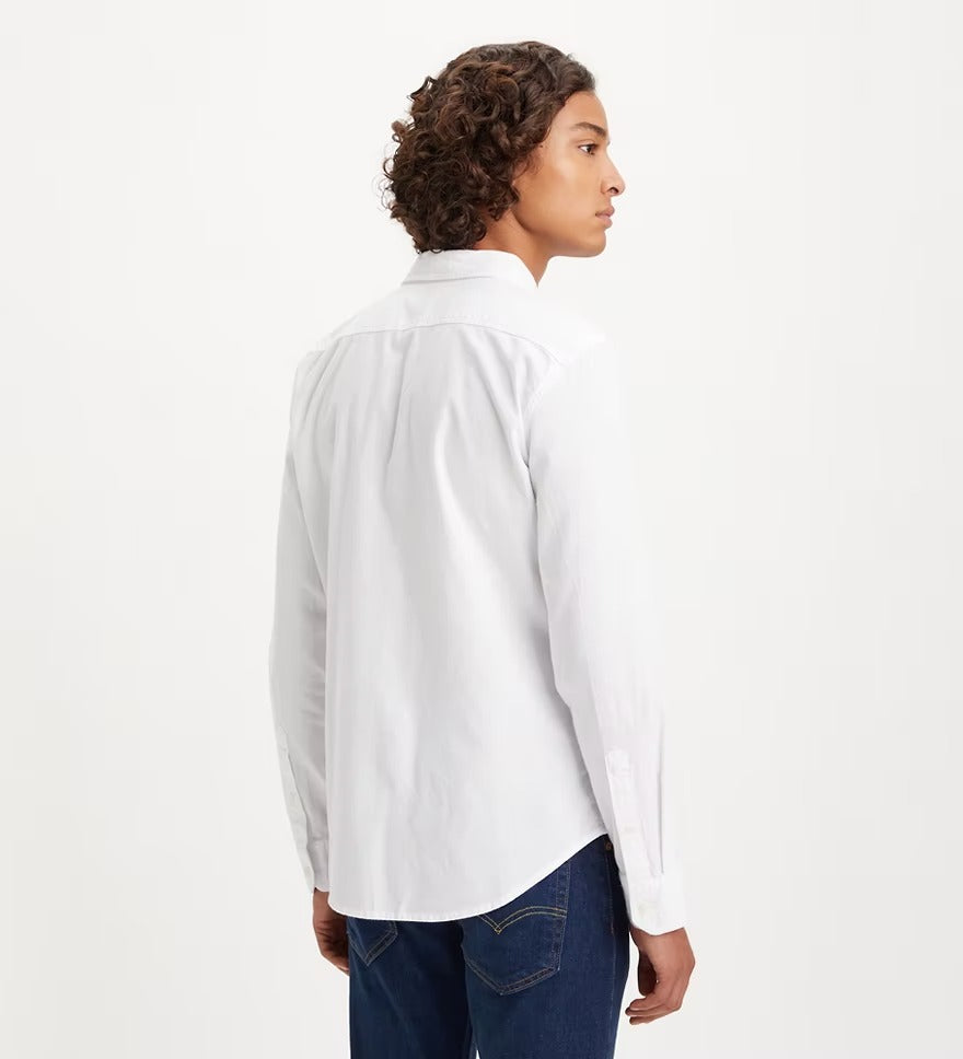 LS BATTERY HM SHIRT SLIM WHITE Neutral