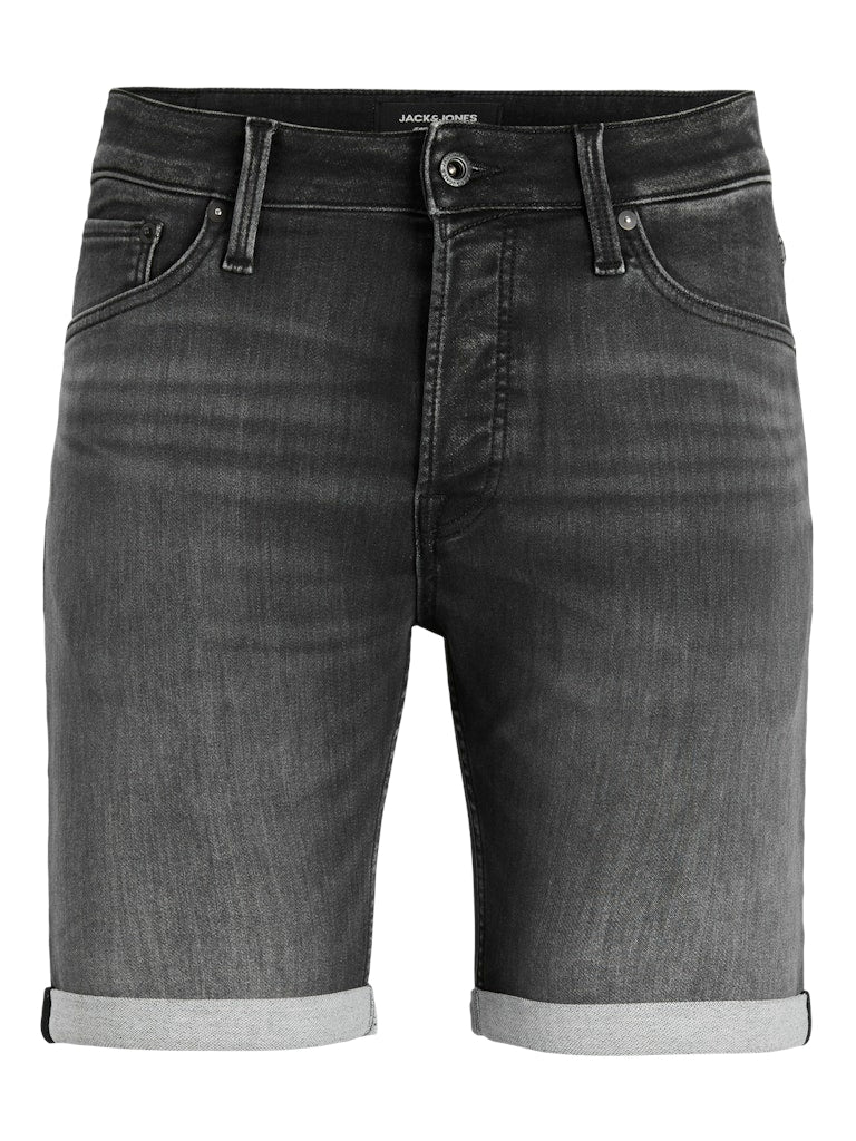 Jjirick Jjicon Shorts Sq 612 I.K Ss24 Sn Black Denim 12252246 Jack & Jones