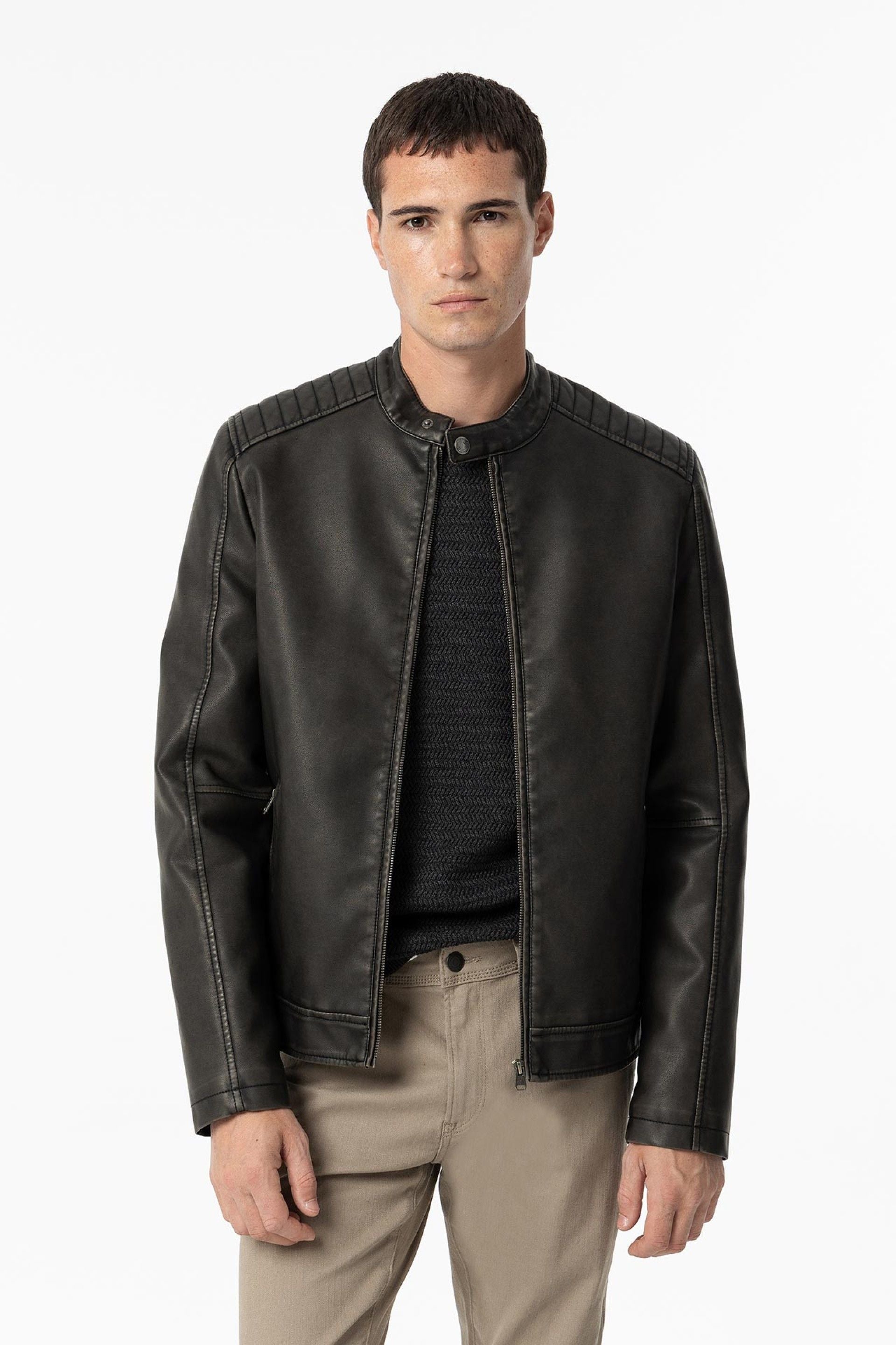 Chaquetas Tiffosi Don 10057193 295 Castaño Oscuro