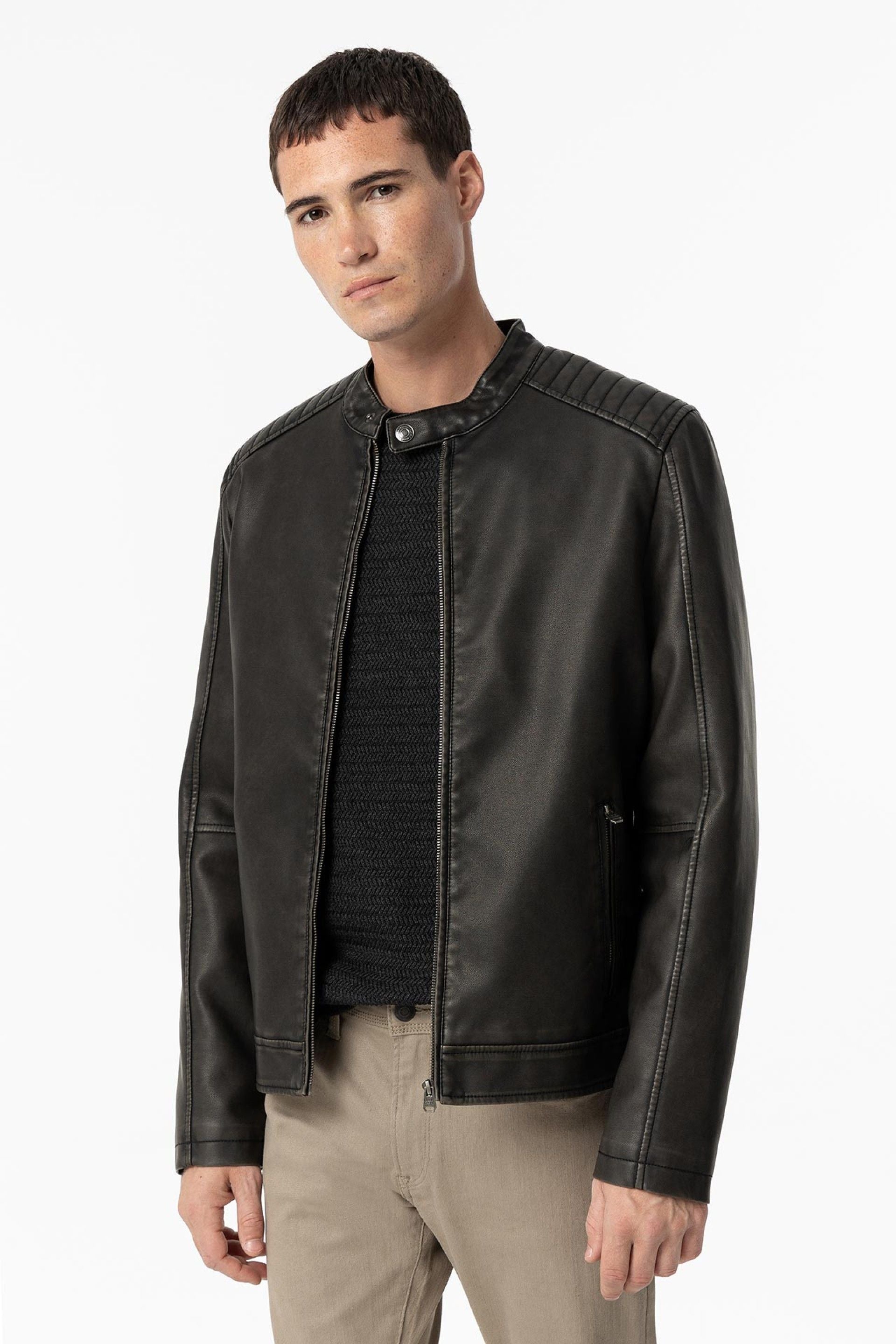 Chaquetas Tiffosi Don 10057193 295 Castaño Oscuro