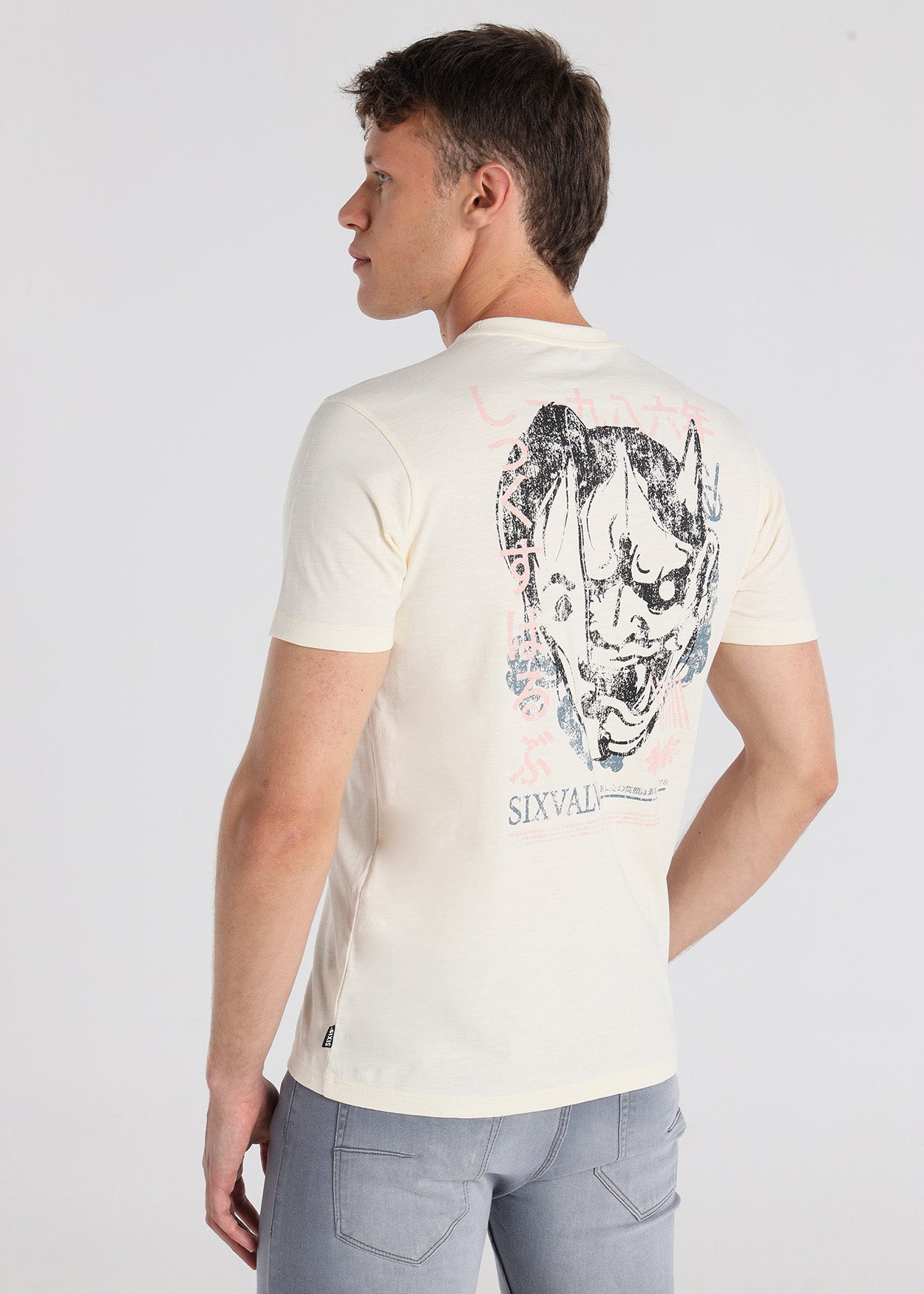 Camiseta Manga Corta Grafica Geisha Diablo Six Valves 551421511302