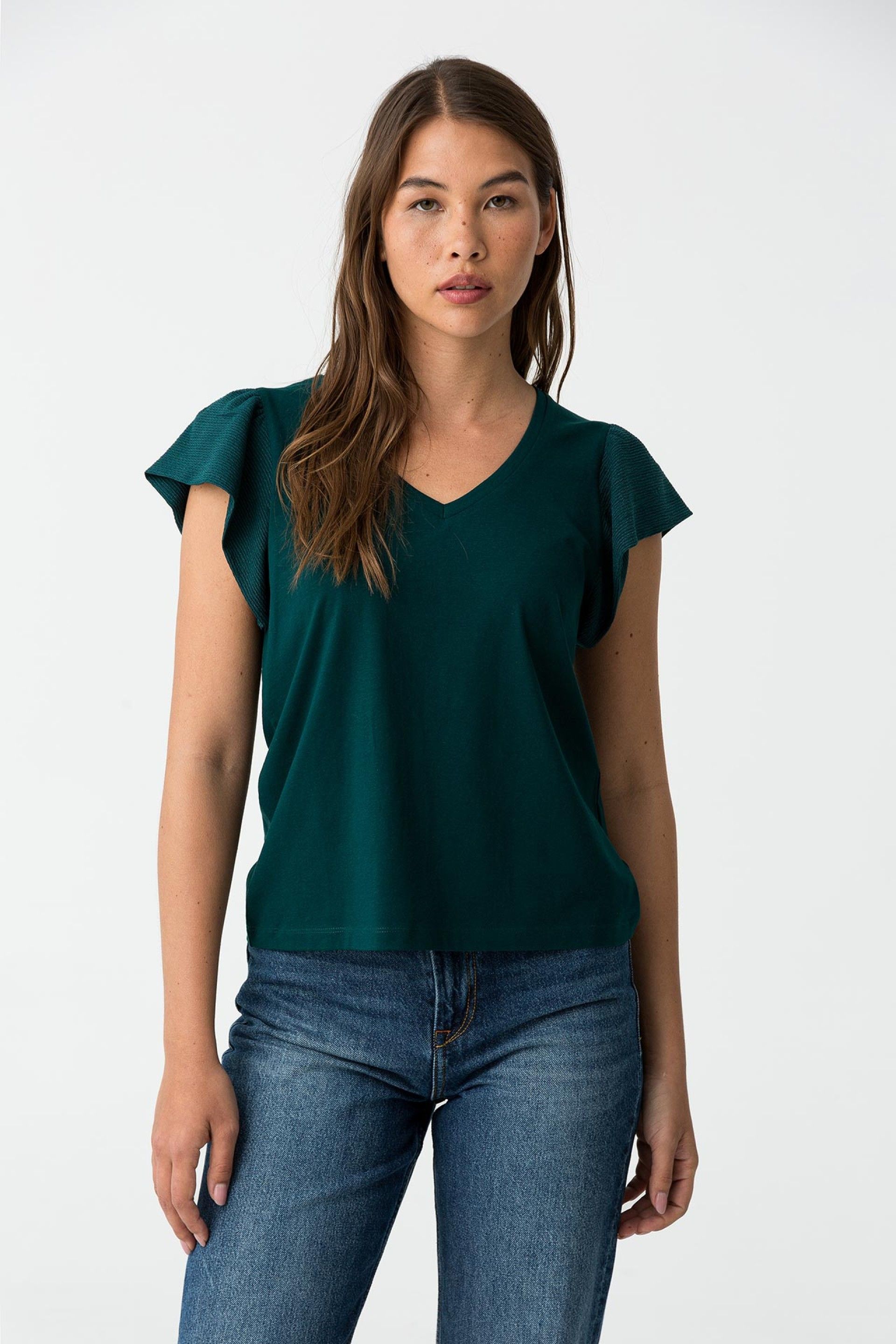 Camisetas Tiffosi Kira_17 10059222 854 Deep Teal