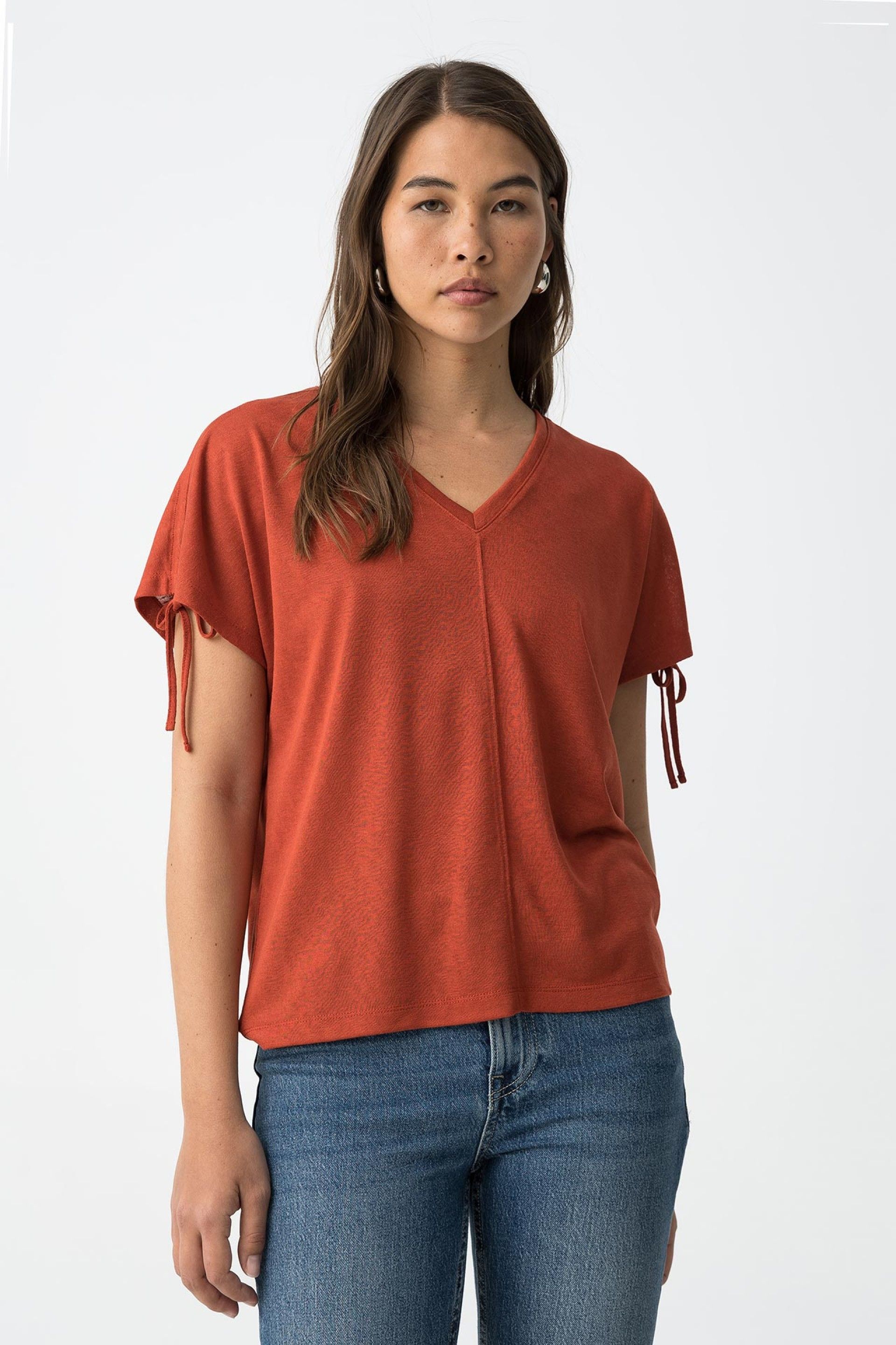 Camisetas Tiffosi Pepita_1 10059221 447 Ketchup