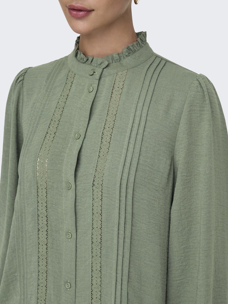JDY Jdyellis L/S Lace Shirt Wvn Noos 15251994 Sea Spray