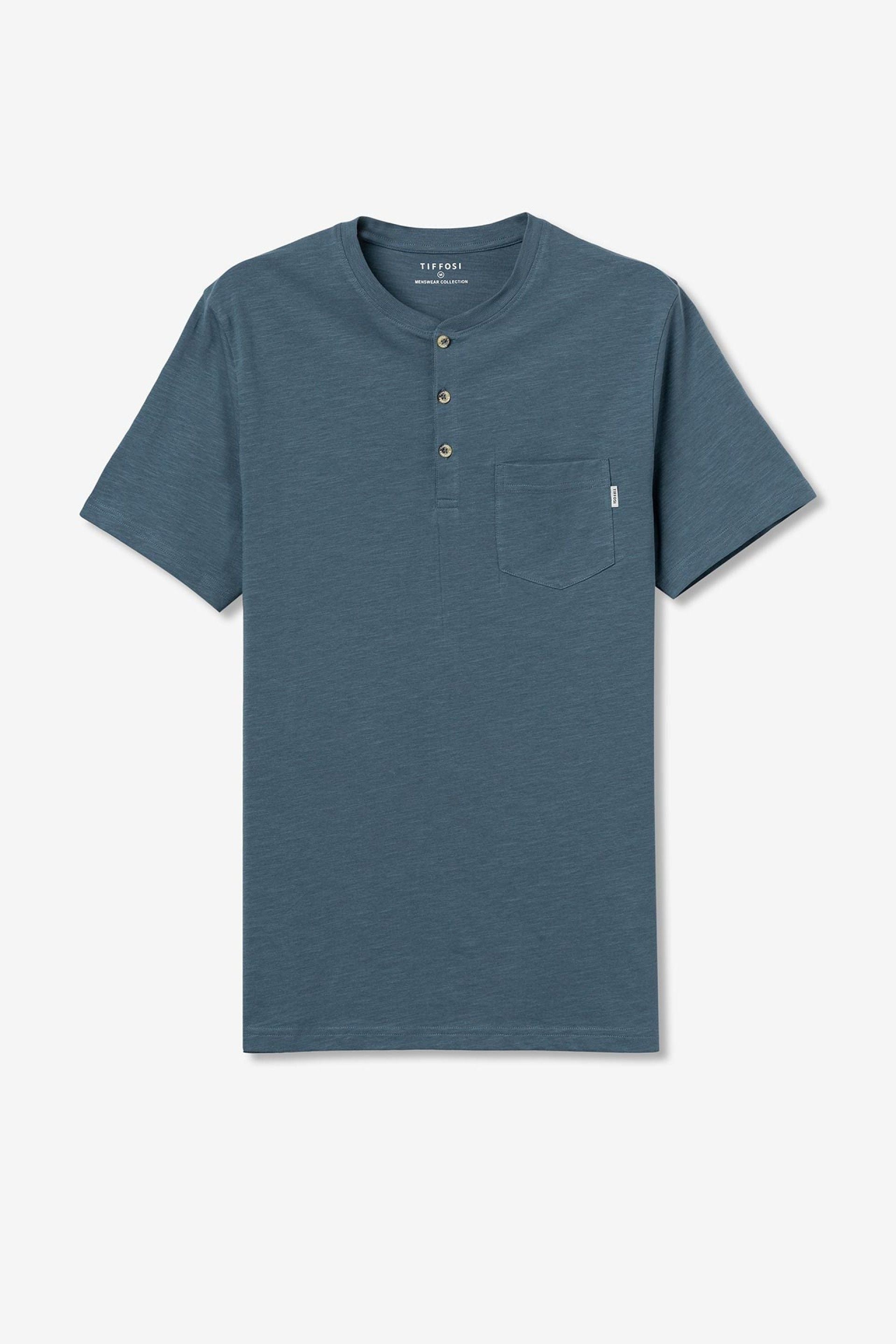 Camisetas Tiffosi Brian 10043676 747 Blue Mirage