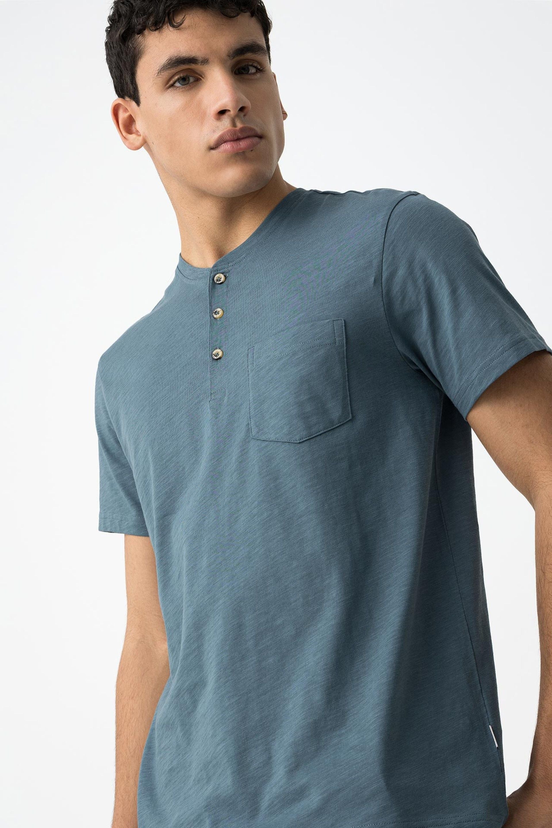 Camisetas Tiffosi Brian 10043676 747 Blue Mirage