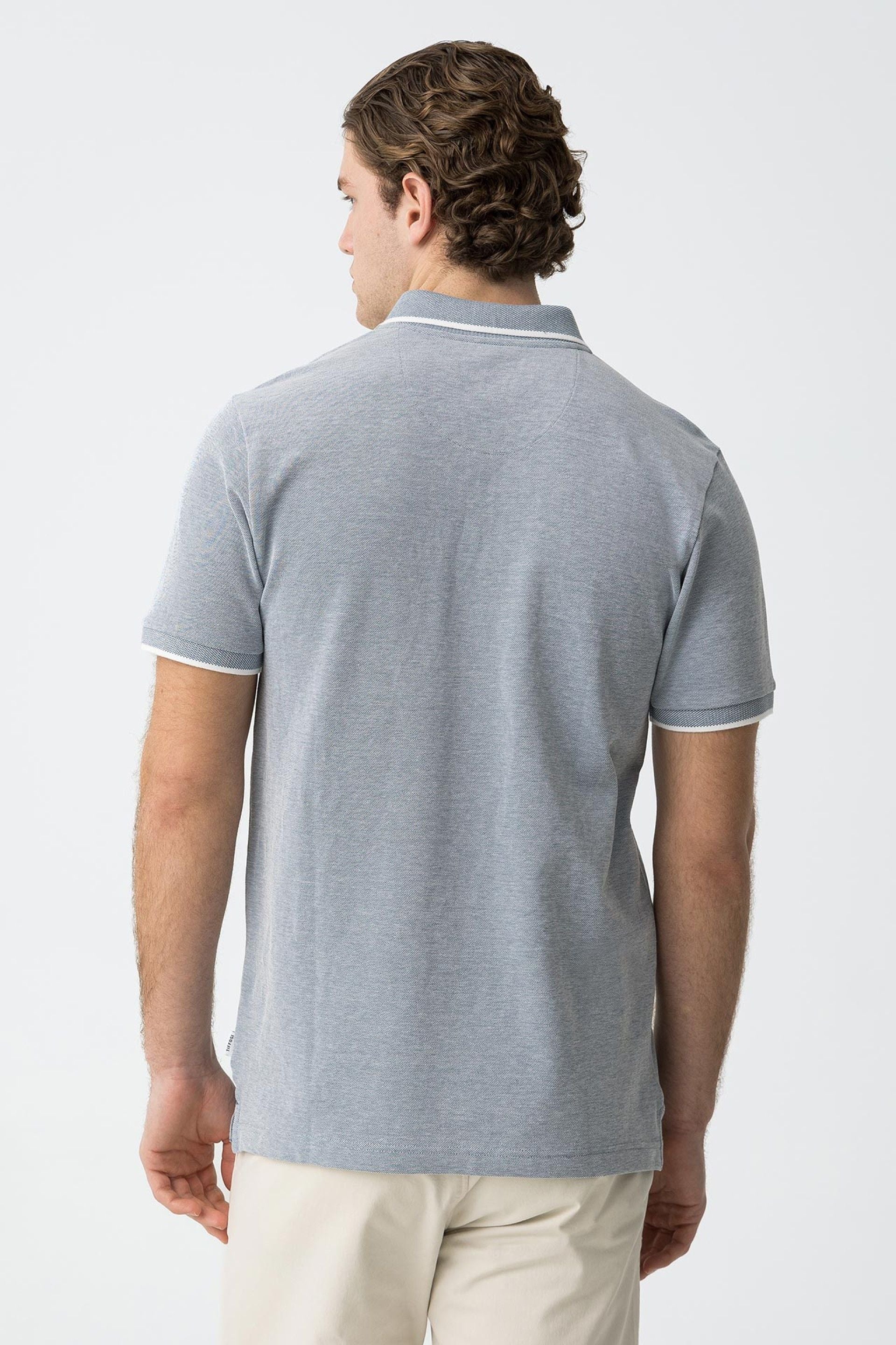 Polos Tiffosi Theo 10054107 747 Blue Mirage