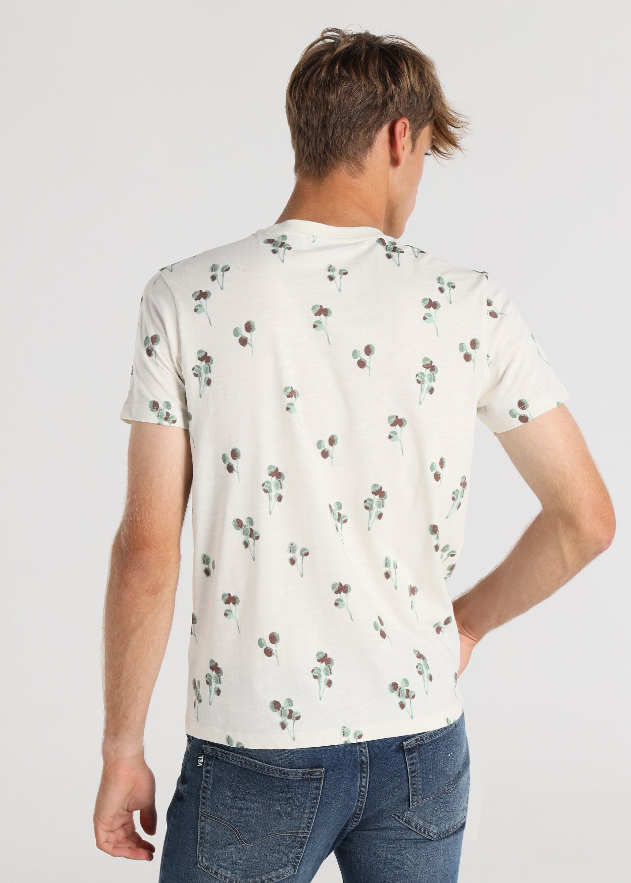 Camiseta Manga Corta Estampada Algodon  Victorio & Lucchino 650307178702