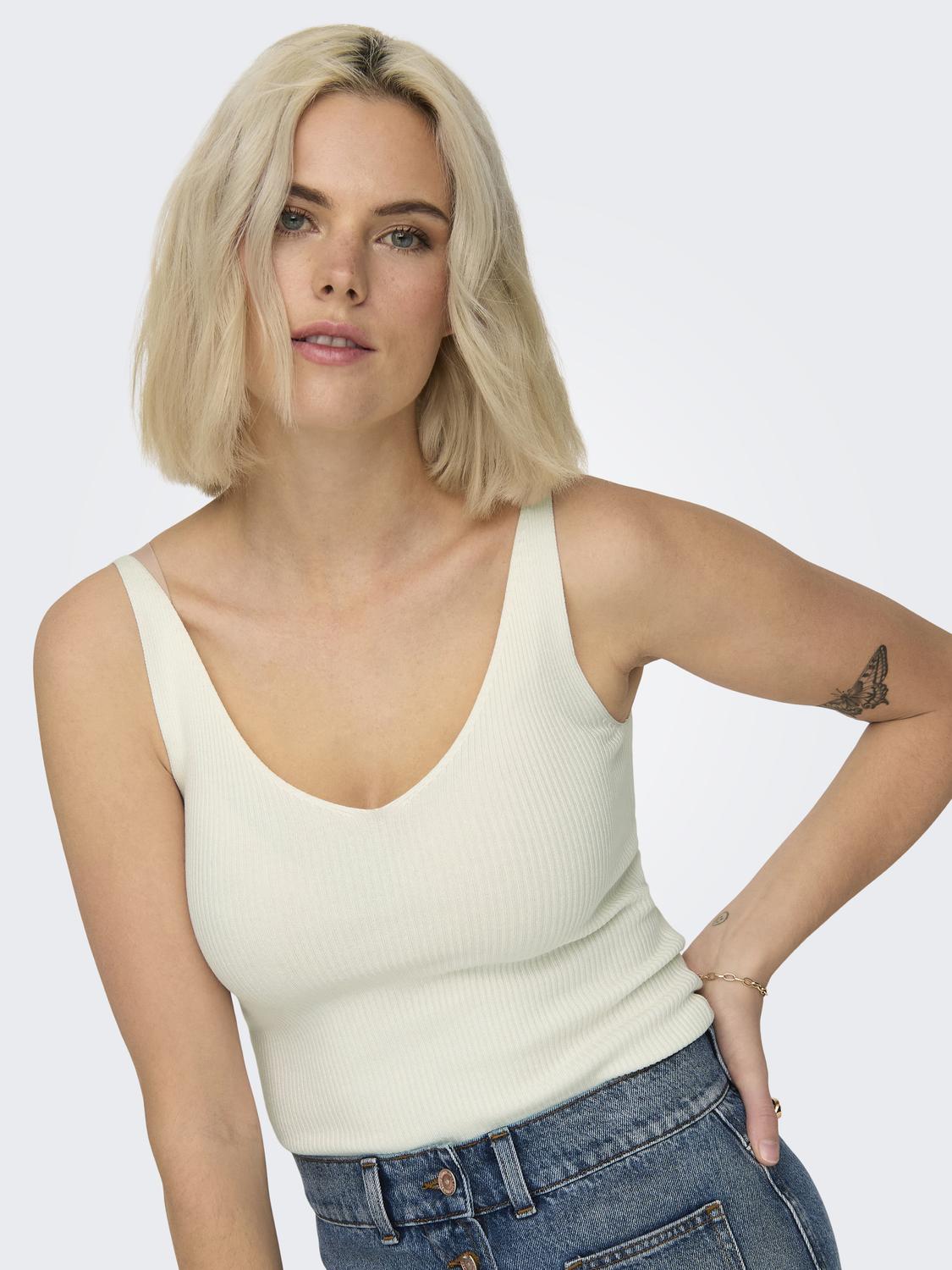 Jdynanna S/L Top Knt Noos 15180497 Cloud Dance de JDY