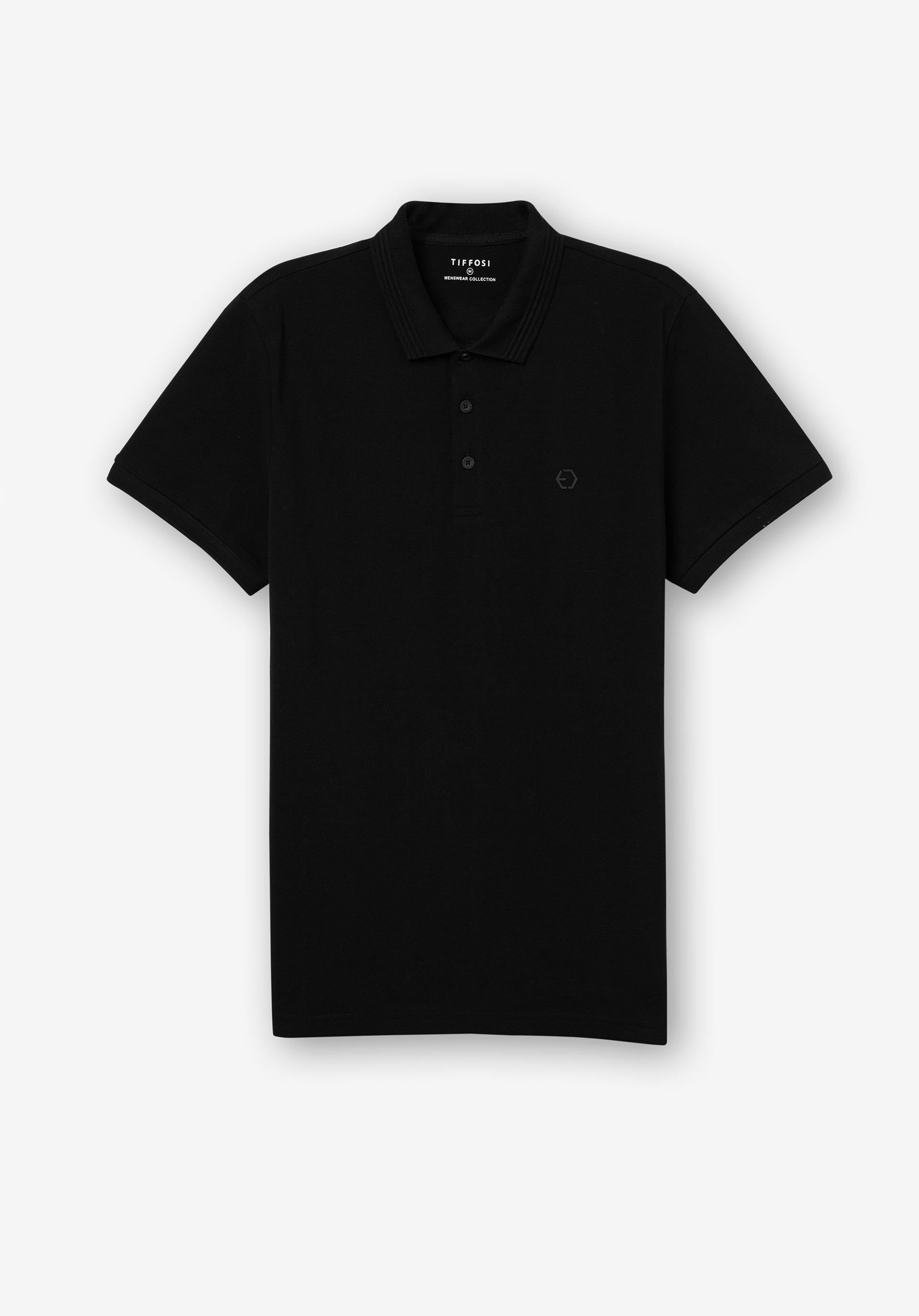 Polo 10050806 Manning_2 000 Black de Tiffosi
