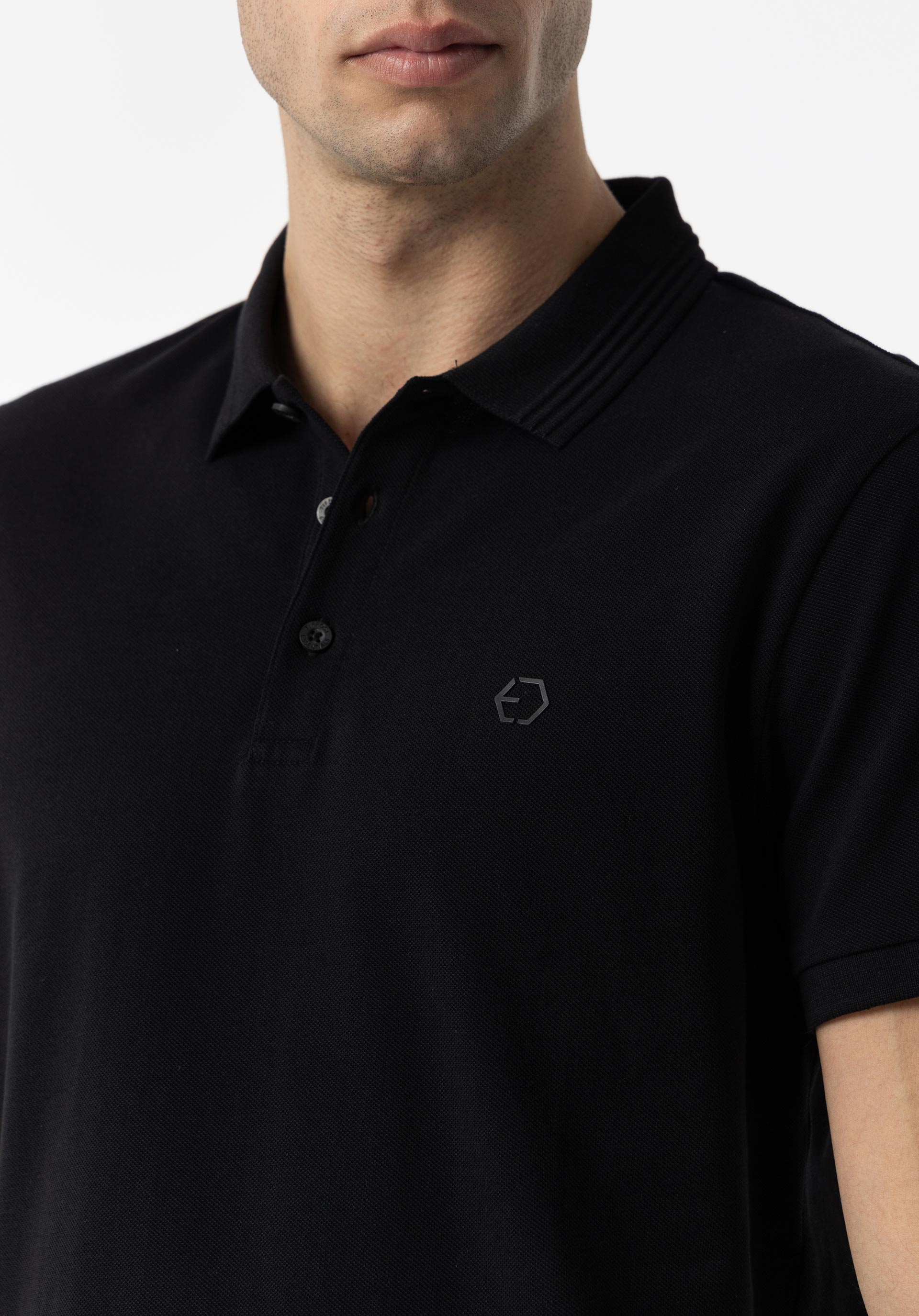Polo 10050806 Manning_2 000 Black de Tiffosi