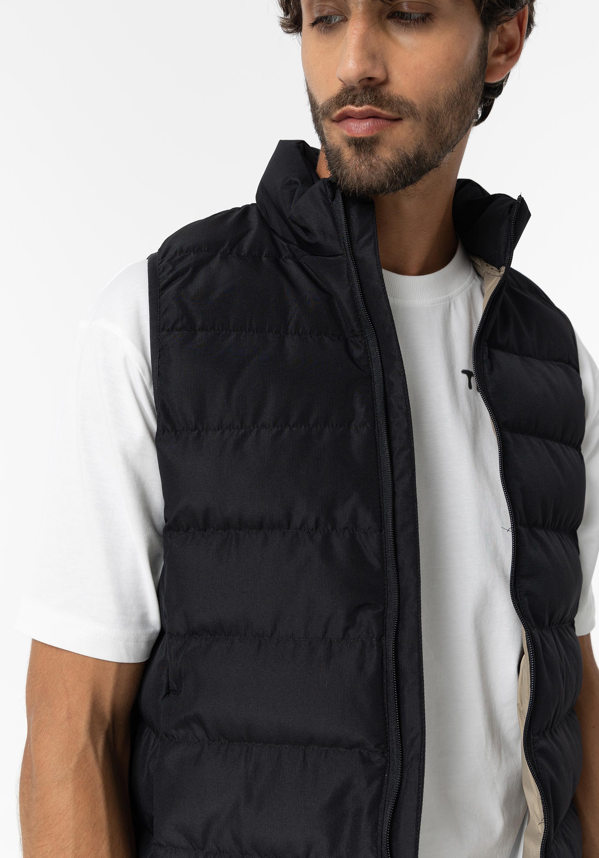 Chaleco negro Tiffosi Leighton 10056788 000