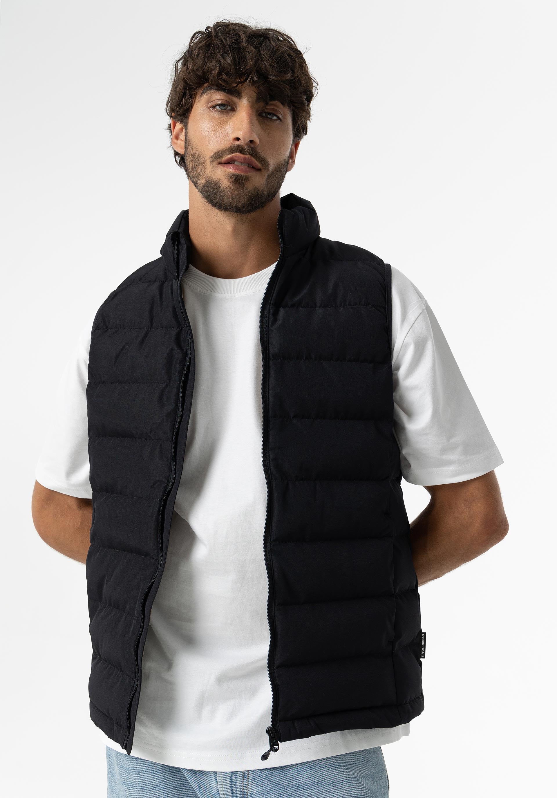 Chaleco negro Tiffosi Leighton 10056788 000