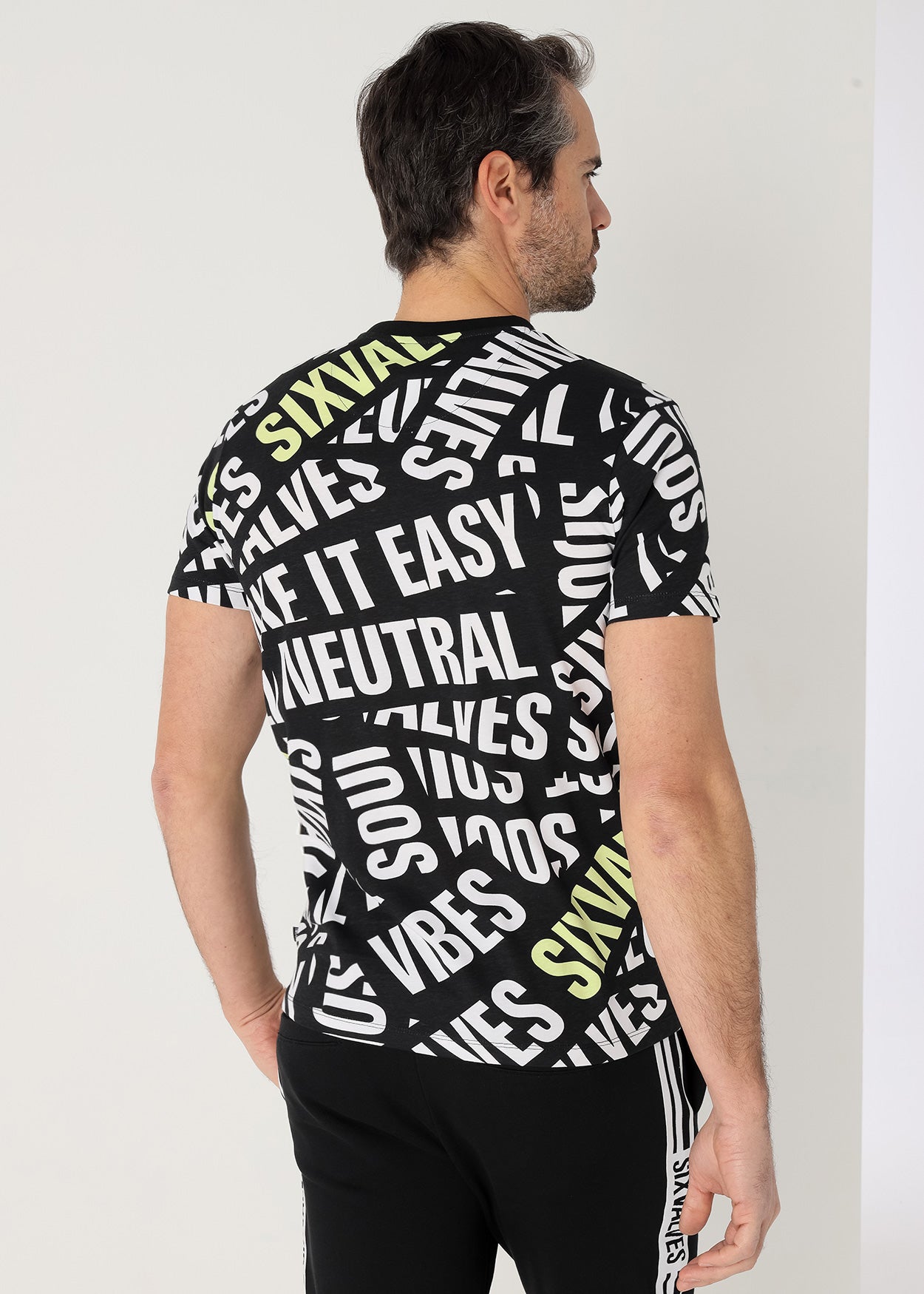 Camiseta Manga Corta Full Print Flyer Brand Six Valves 551101366399